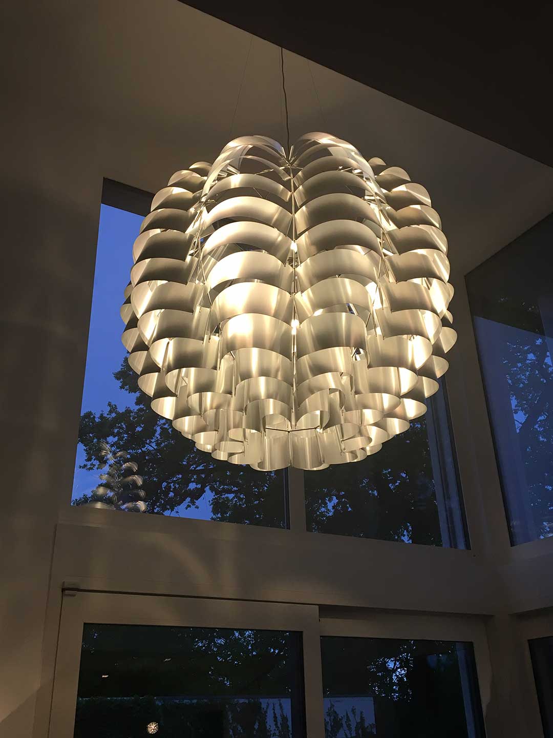 Orion 60 suspension argent Geneve 1